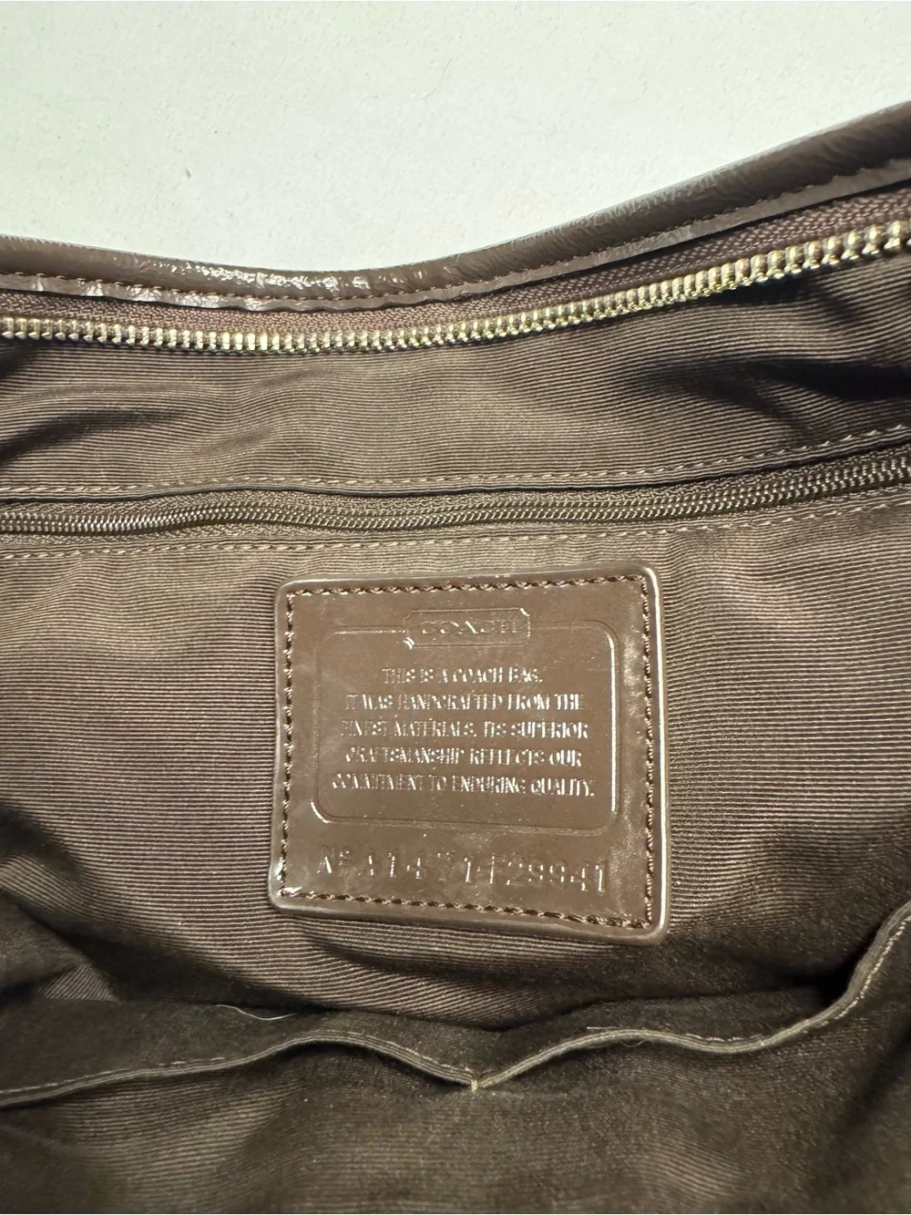Coach Signature C Convertible Hobo Crossbody Bag Khaki Brown F28941 Adjustable